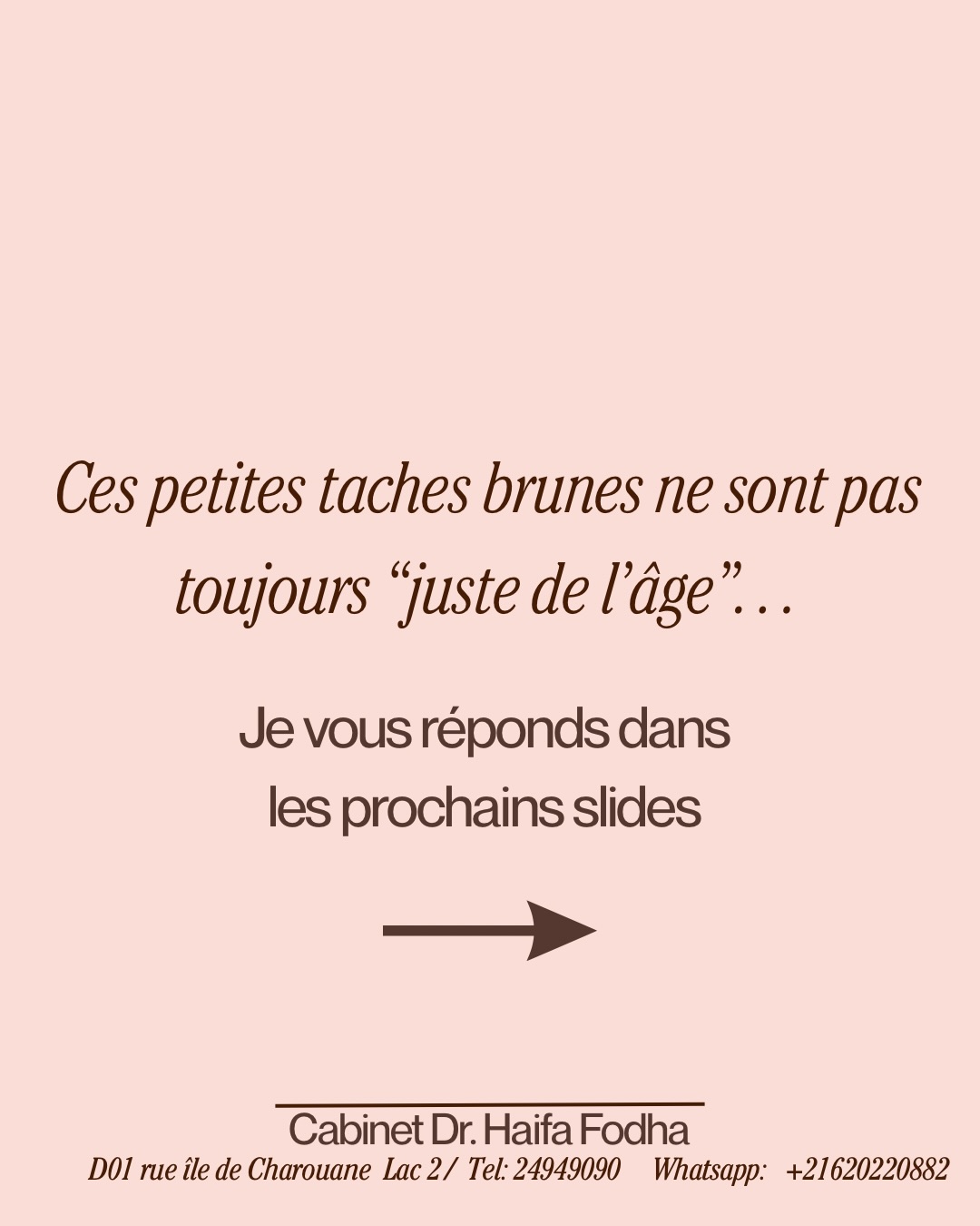 Ce post explique les causes et solutions pour les taches brunes sur la peau.
