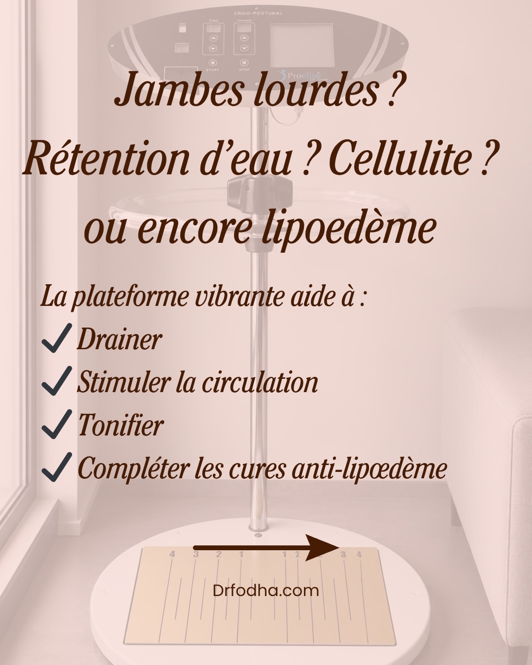 Ce programme inclut des séances de drainage lymphatique et des traitements pour réduire la rétention d'eau et améliorer l'apparence de la cellulite.